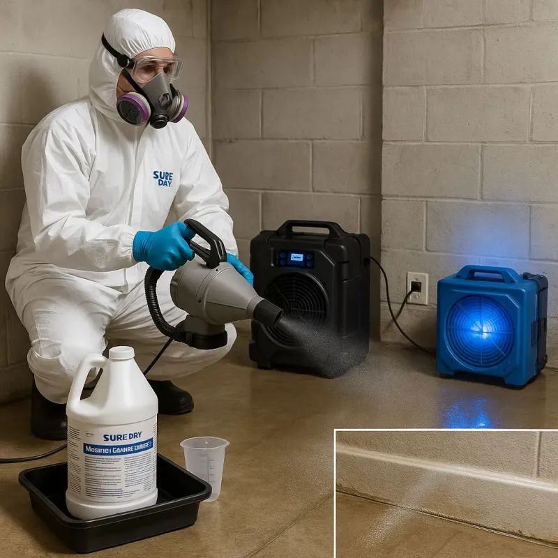 Sanitization and Odor Removal process in Brunswick, MD