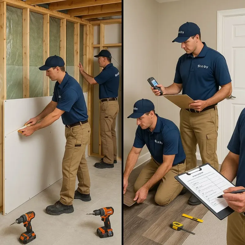 Repairs and Reconstruction process in Brunswick, MD